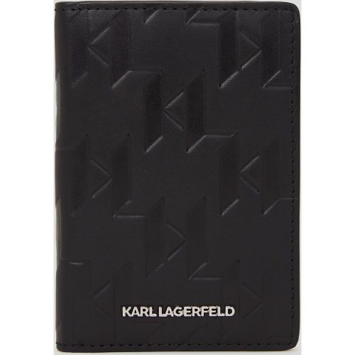 Porte-cartes En Cuir K/loom, , , Taille: One size - Karl Lagerfeld - Modalova
