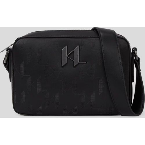 Sac Bandoulière Perforé K/plak, , , Taille: One size - Karl Lagerfeld - Modalova