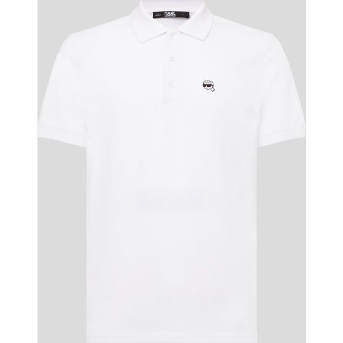 Polo À Empiècement Karl Ikon, , , Taille: XL - Karl Lagerfeld - Modalova