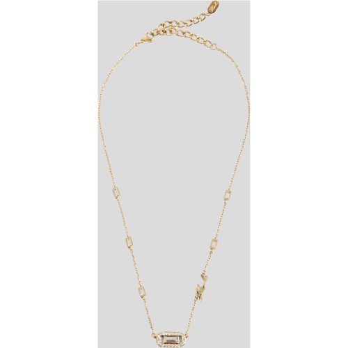 Collier À Breloque En Cristal Karl Signature, , , Taille: L00 - Karl Lagerfeld - Modalova