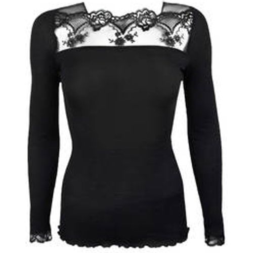 Top manches longues en laine et soie Sublime en Dentelle - LISE CHARMEL - Modalova