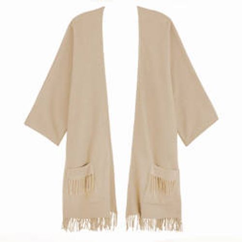 Poncho 3/4 en laine Poncho - LAURENCE TAVERNIER - Modalova