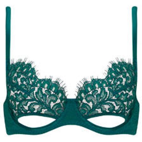 Soutien-gorge balconnet ouvert en dentelle Titania - Coco De Mer - Modalova