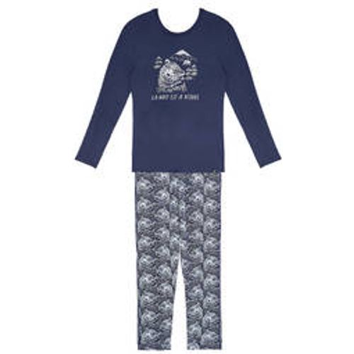 Pyjama col rond homme en coton Les Fantaisies - ARTHUR - Modalova