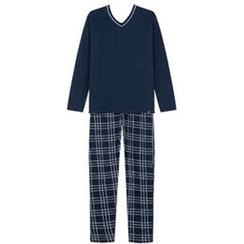 Pyjama col V homme en coton Essentiels - ARTHUR - Modalova