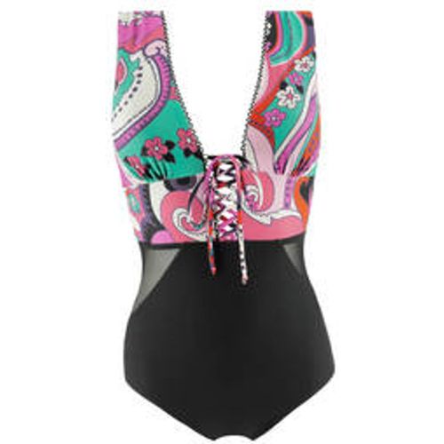 Maillot de bain 1 pièce lissant décolleté Galene sans armatures Tango - MIRADONNA - Modalova