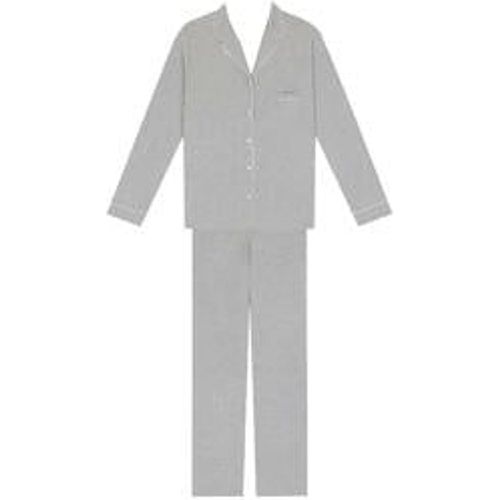 Pyjama chemise en coton et modal Les Intemporelles - LE CHAT - Modalova