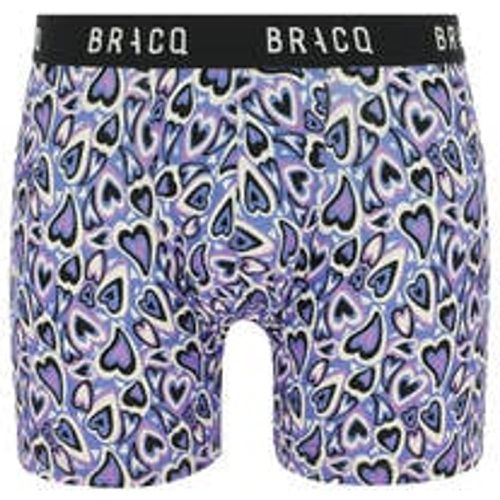 Boxer long Homme en coton Heartbeat - BRACQ - Modalova