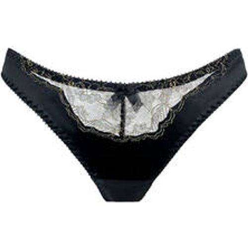 Slip ouvert en soie et dentelle Becca - EDGE O' BEYOND - Modalova