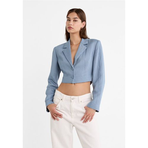 Blazer cropped avec nœud XL - Stradivarius - Modalova