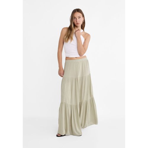 Jupe midi boho XS - Stradivarius - Modalova