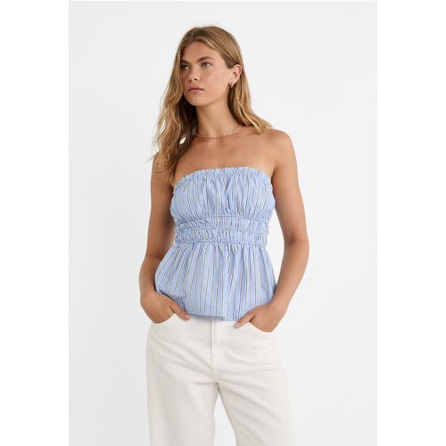 Top bustier froncé XS - Stradivarius - Modalova