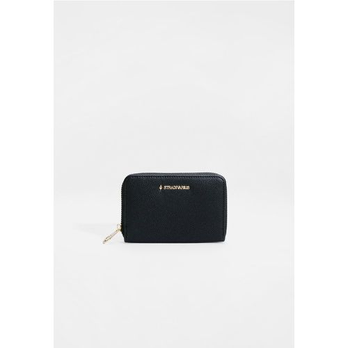 Porte-monnaie rectangulaire en saffiano OS - Stradivarius - Modalova