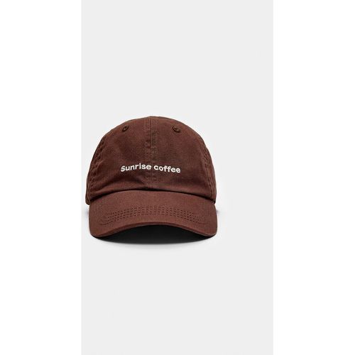 Casquette sunrise coffee OS - Stradivarius - Modalova