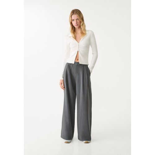 Pantalon super jambe large réglable 32 - Stradivarius - Modalova