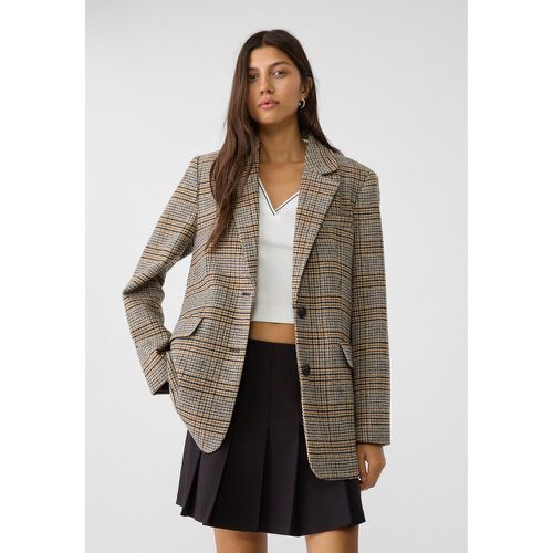 Blazer pied-de-poule L - Stradivarius - Modalova