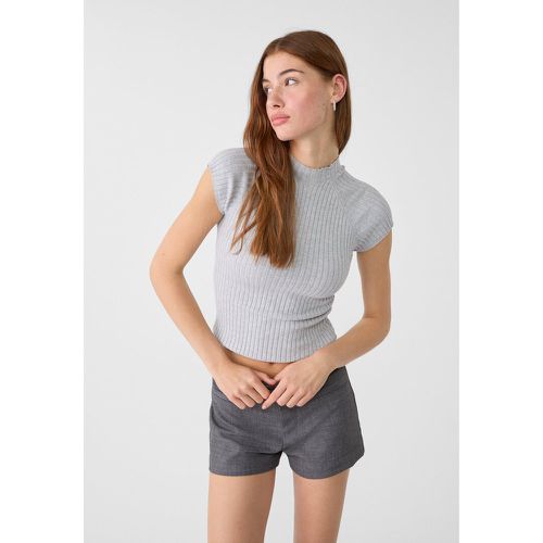 Pull maille manches courtes M - Stradivarius - Modalova