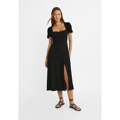 Robe midi nœud dans le dos XS - Stradivarius - Modalova