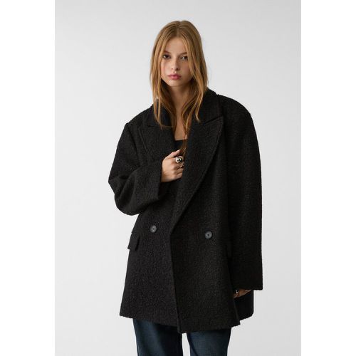 Manteau court en mouton synthétique L - Stradivarius - Modalova