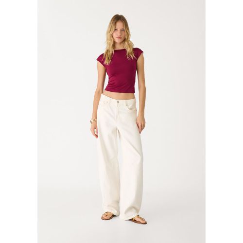 T-shirt dos nu XS - Stradivarius - Modalova