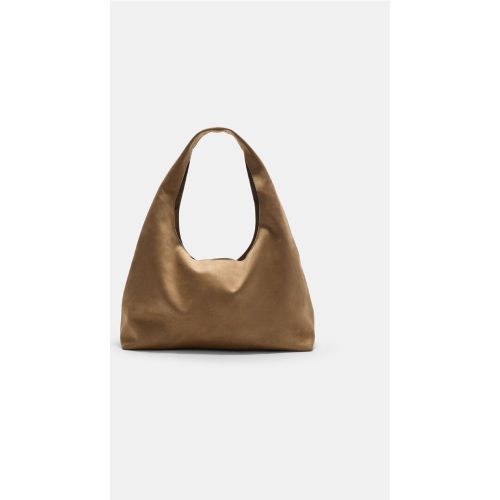 Sac porté épaule suédine OS - Stradivarius - Modalova