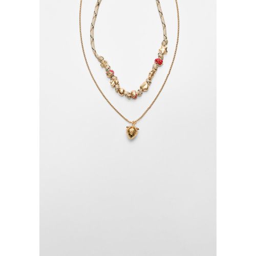 Lot 2 colliers fraise OS - Stradivarius - Modalova