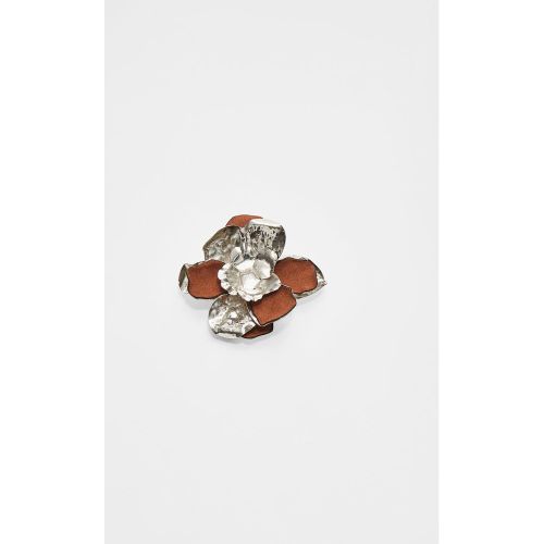 Broche fleur contrastante OS - Stradivarius - Modalova