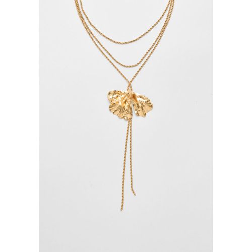 Collier lariat fleur OS - Stradivarius - Modalova