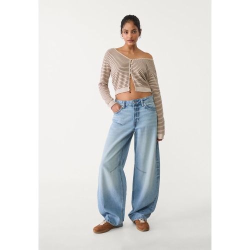Jean barrel D82 balloon fit 32 - Stradivarius - Modalova