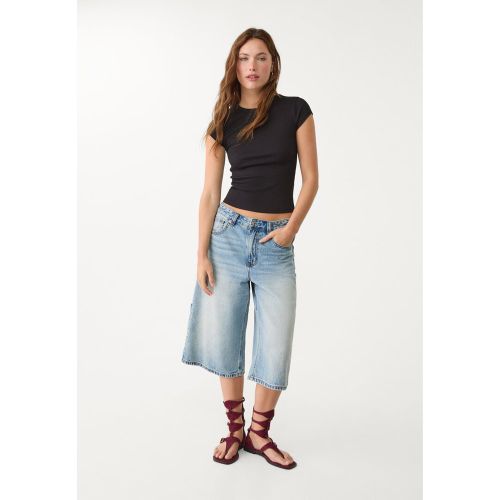 T-shirt côtelé XS - Stradivarius - Modalova