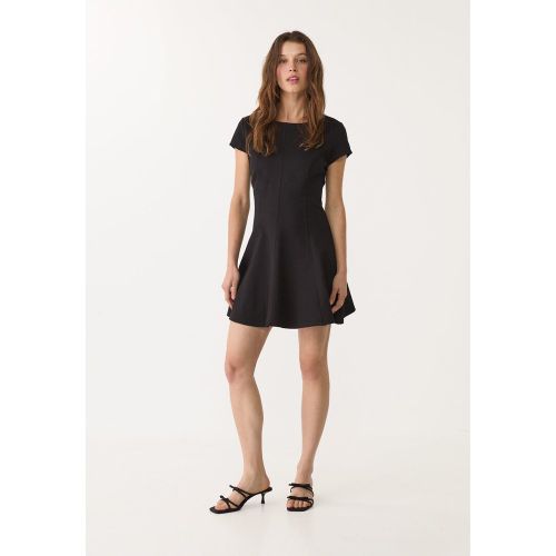 Robe en maille Milano à manches courtes XS - Stradivarius - Modalova
