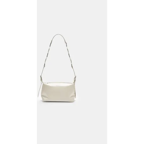 Sac à bandoulière clous Écru OS - Stradivarius - Modalova