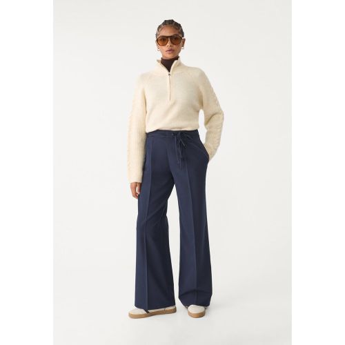 Pantalon super wide leg avec ceintures 32 - Stradivarius - Modalova