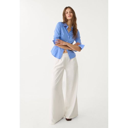 Chemise basique fit à rayures XS - Stradivarius - Modalova