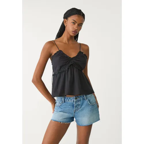 Top à bretelles à nœud XS - Stradivarius - Modalova