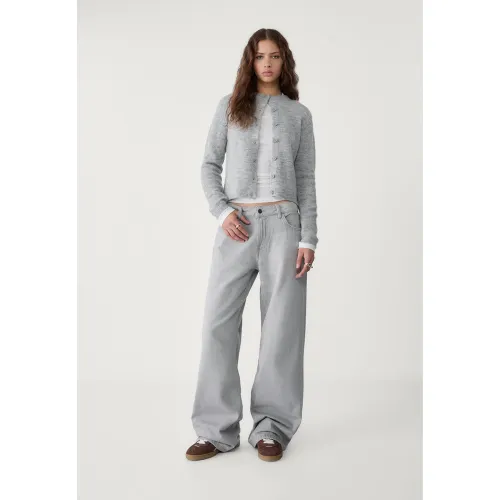 Jean baggy taille basse 32 - Stradivarius - Modalova