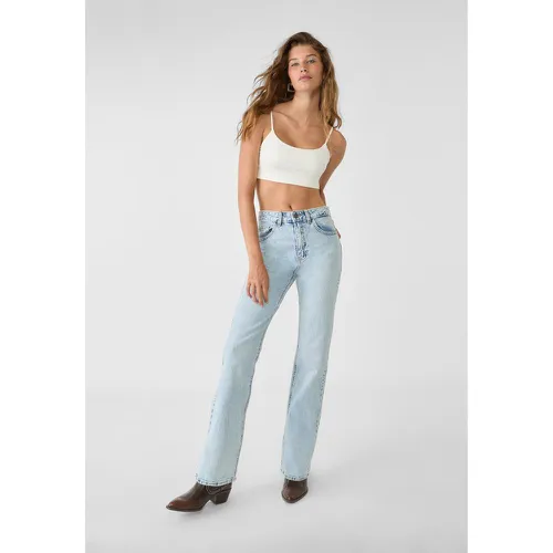 Jean regular taille haute décontracté 32 - Stradivarius - Modalova