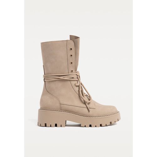 Bottines souples à lacets 35 - Stradivarius - Modalova