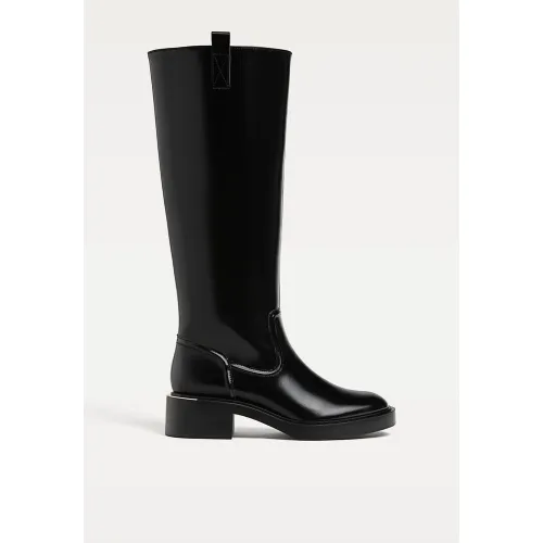 Bottes plates style équestre 35 - Stradivarius - Modalova