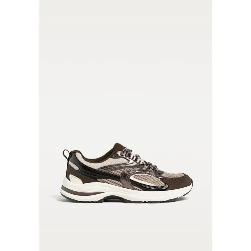 Baskets empiècements 35 - Stradivarius - Modalova