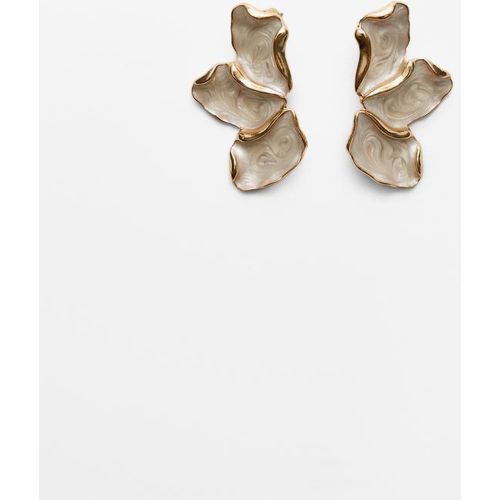 Boucles d’oreilles éventail émail OS - Stradivarius - Modalova