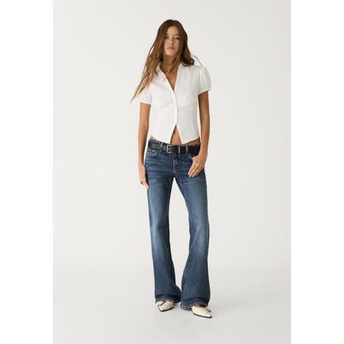 Chemise ajustée manches courtes XS - Stradivarius - Modalova
