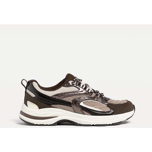 Baskets empiècements 35 - Stradivarius - Modalova