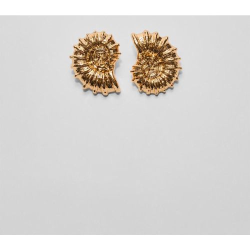 Boucles d'oreilles coquillage OS - Stradivarius - Modalova