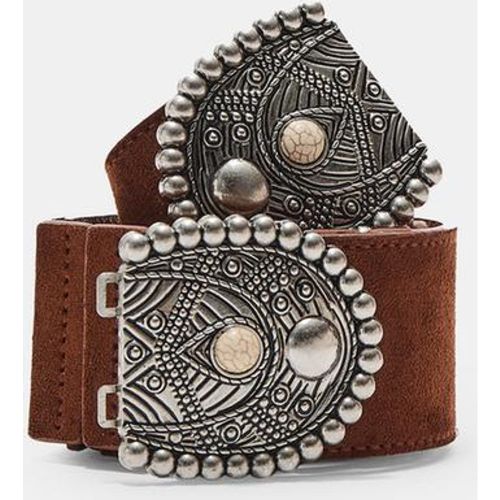 Ceinture élastique combinée à boucle S - Stradivarius - Modalova
