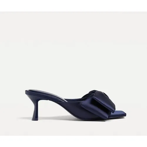 Sandales à talon ouvertes à l’arrière 35 - Stradivarius - Modalova