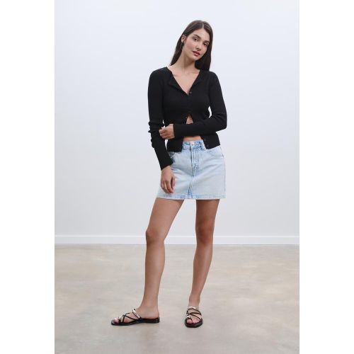 Cardigan côtelé XS - Stradivarius - Modalova