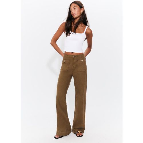 D77 Pantalon minimaliste poches 32 - Stradivarius - Modalova