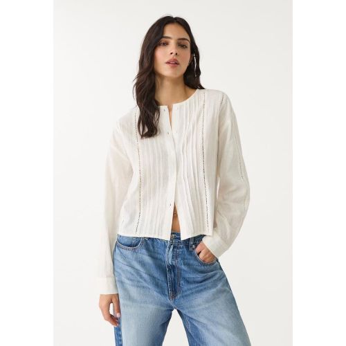 Blouse fluide entre-deux XS - Stradivarius - Modalova