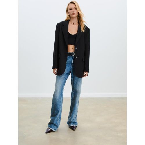 Blazer oversize avec poches XS - Stradivarius - Modalova